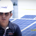 Luis Marcelo, participante del curso bombeo solar fotovoltaico